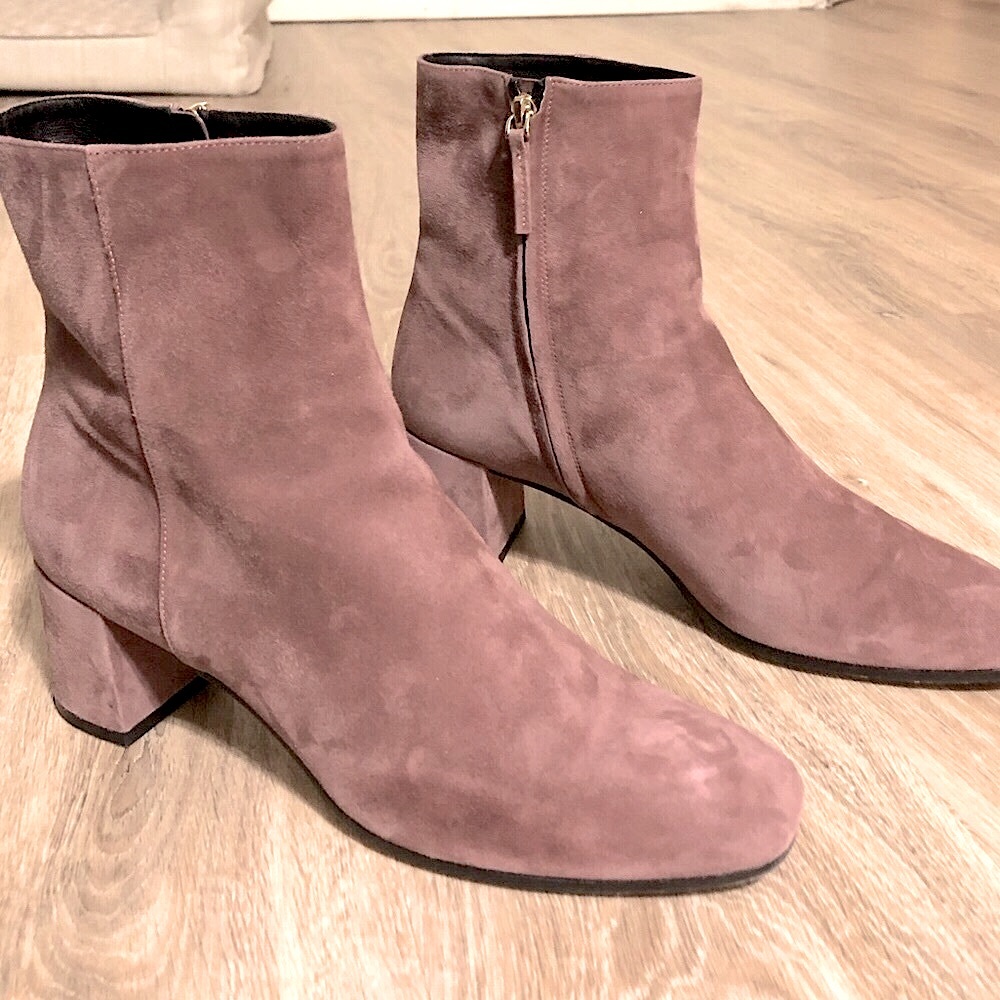 Worn Once M. Gemi Handmade Italian Suede Boots